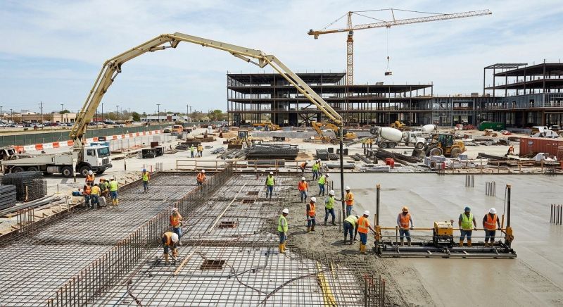 Commercial Slab Installation in Clarksville, TN