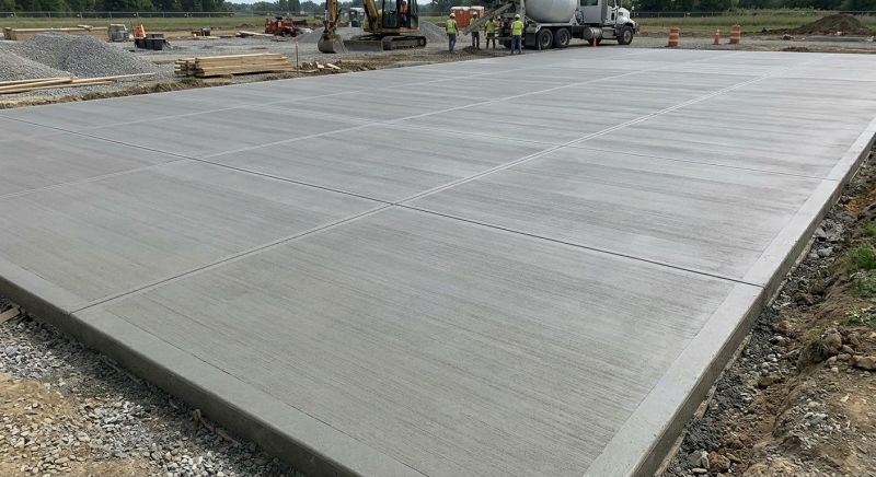 Commercial Slab Construction in Manassas, VA